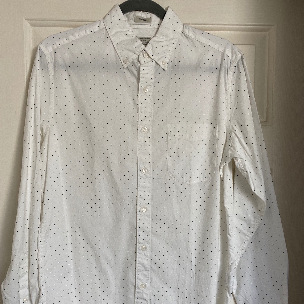 J. Crew Men's Classic Long sleeved Shirt